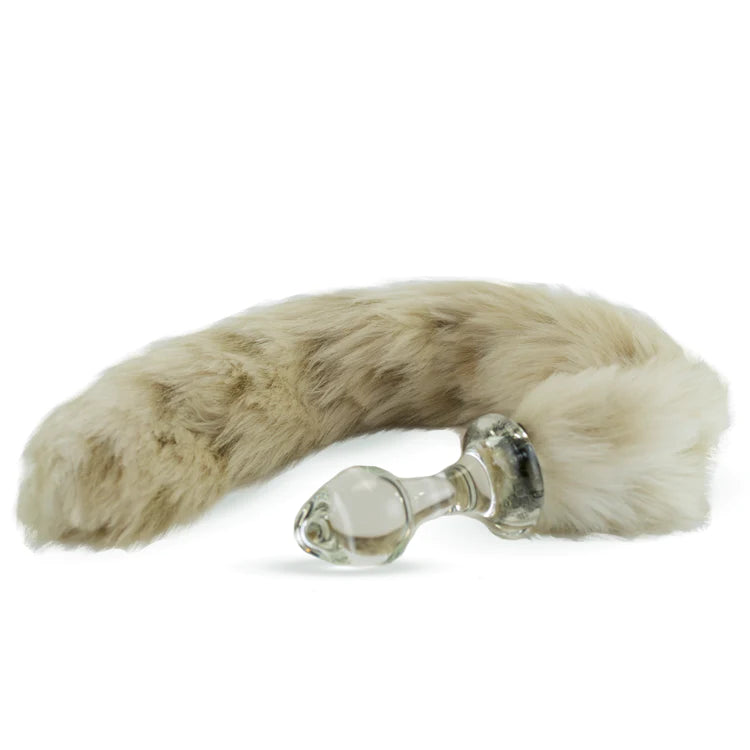 Crystal Minx Faux Fur Tail Plug