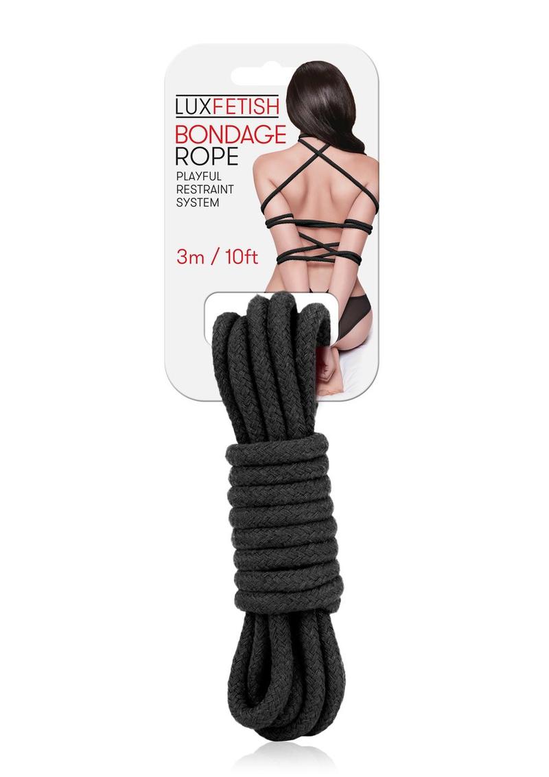 Lux Fetish Bondage Rope 10ft