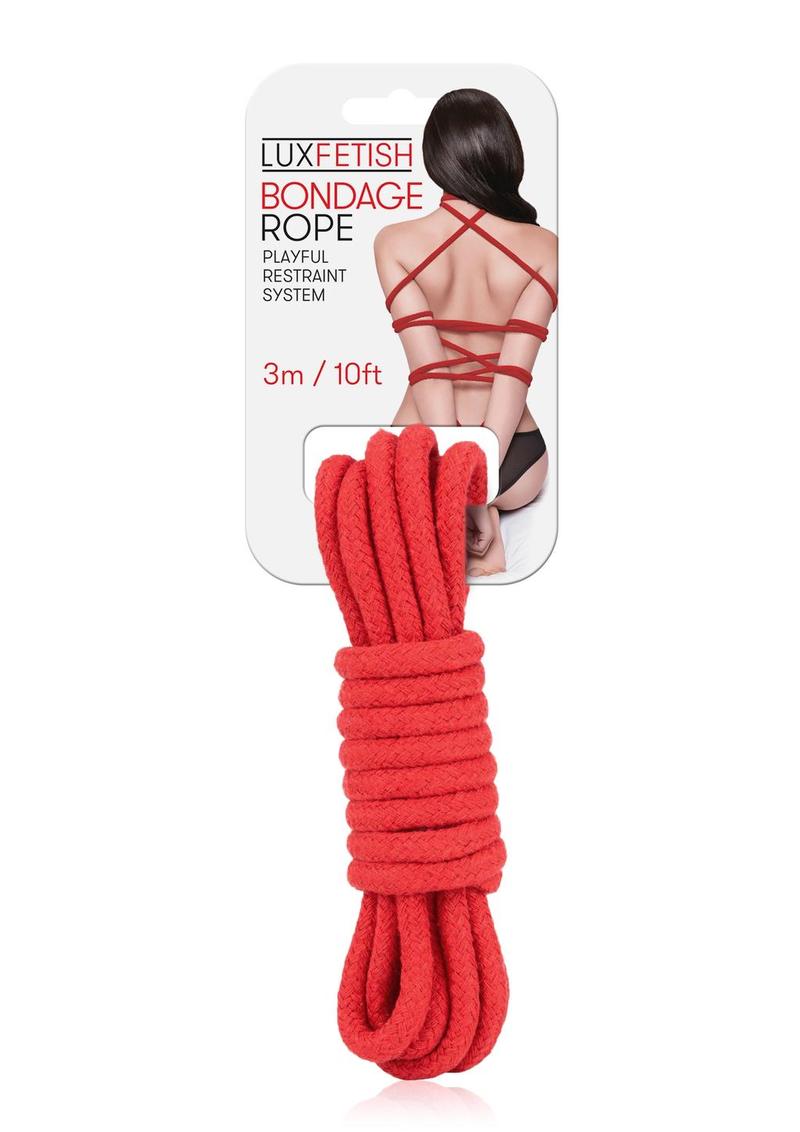 Lux Fetish Bondage Rope 10ft