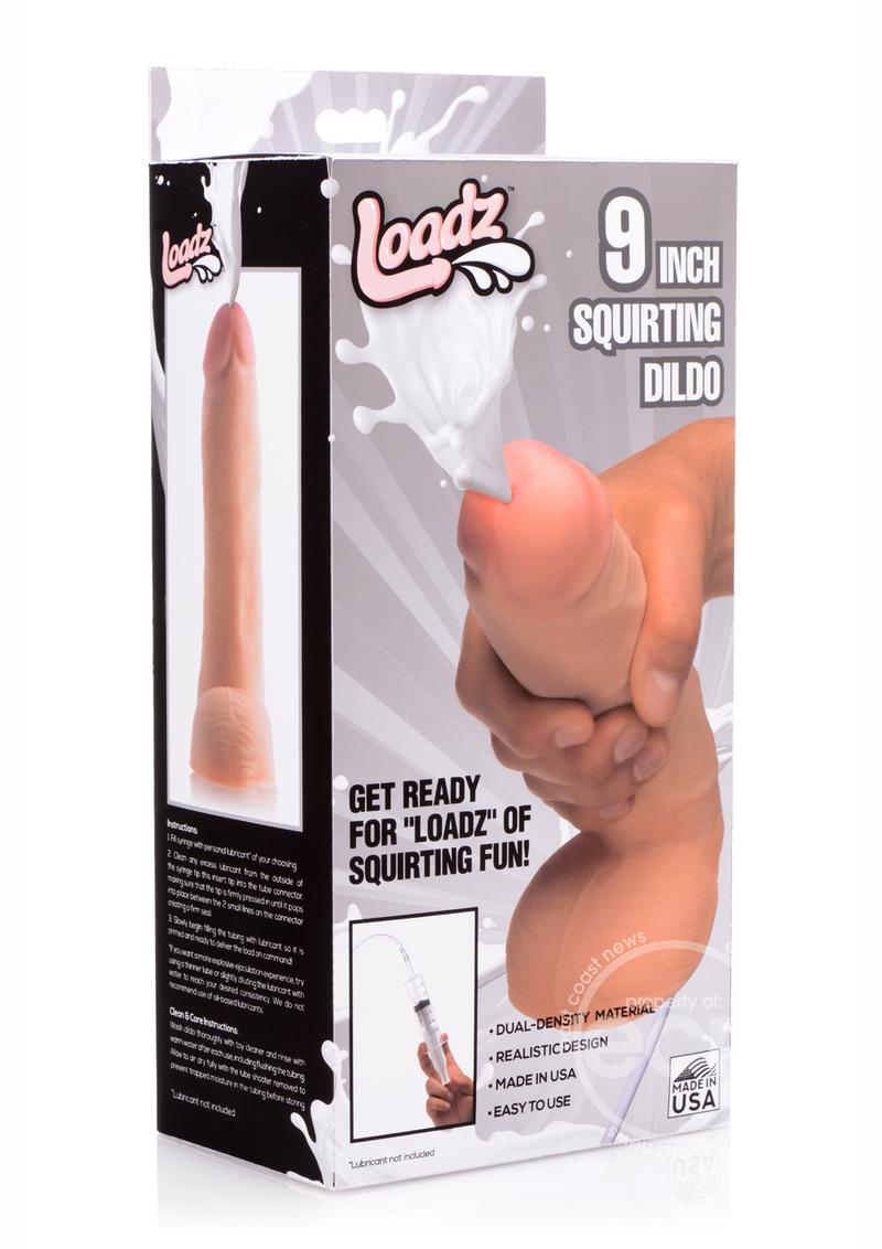 Loadz Dual Density Squirting Dildo