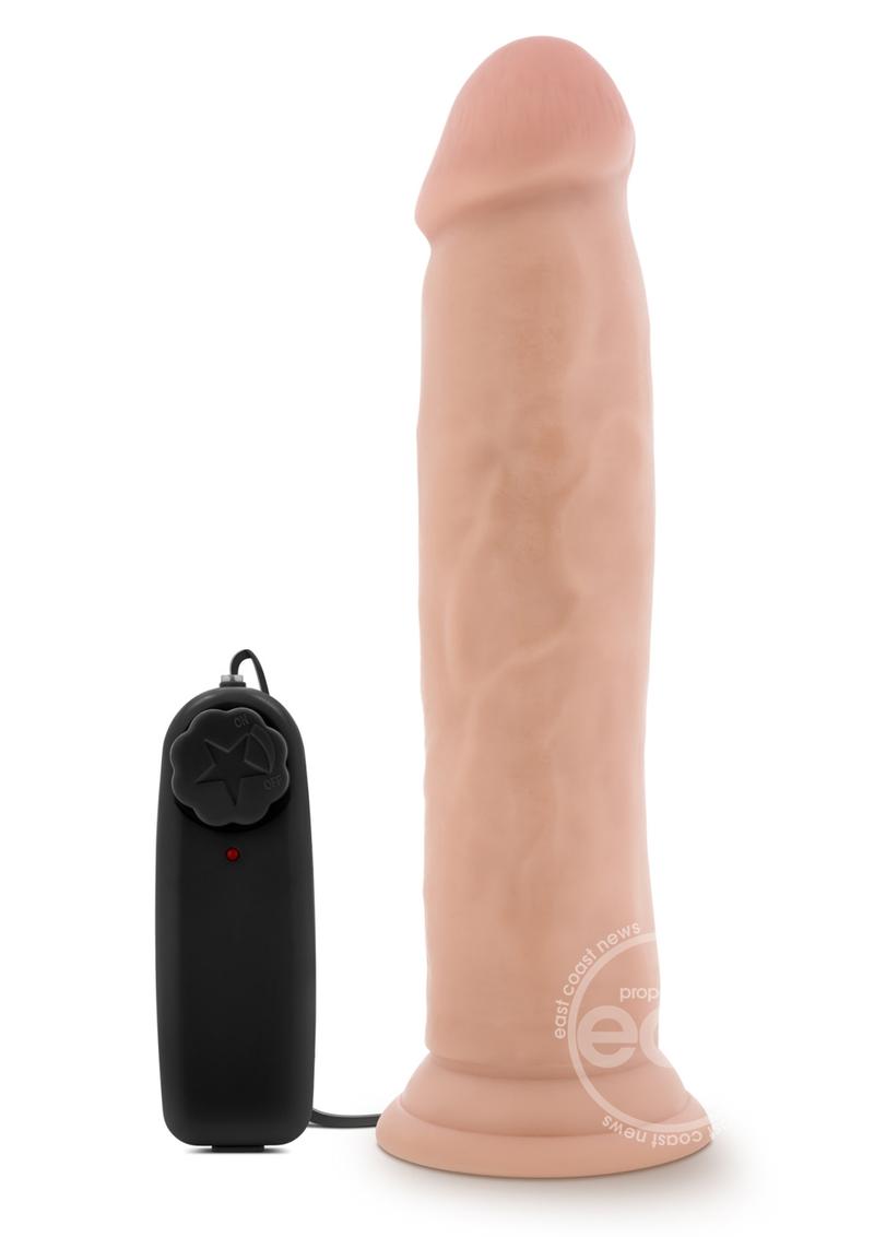Dr. Skin Dr. Throb Vibrating Dildo with Remote Control 9.5in