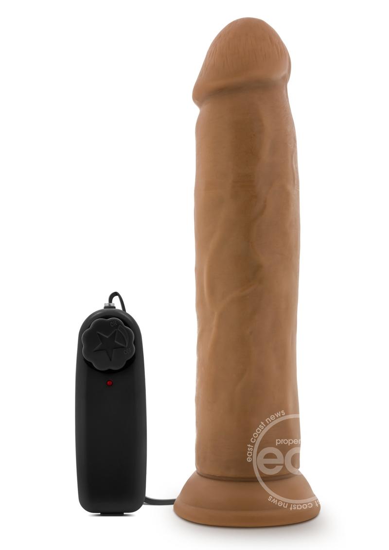 Dr. Skin Dr. Throb Vibrating Dildo with Remote Control 9.5in