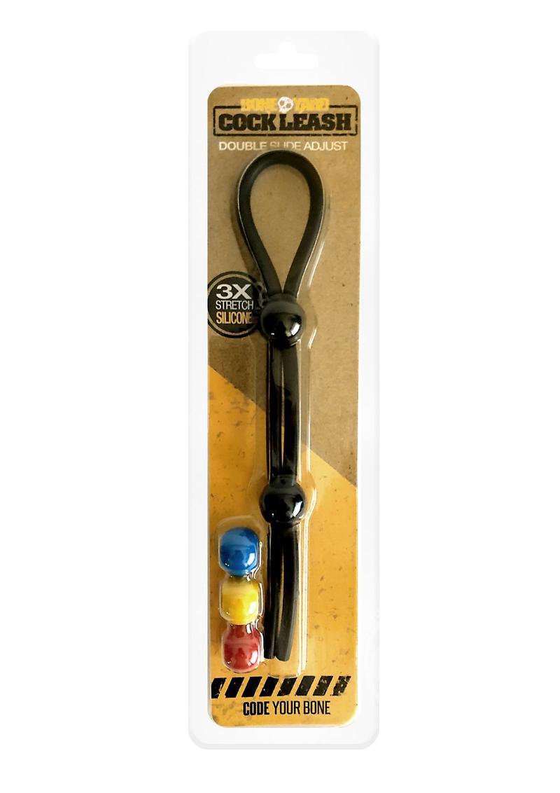 Boneyard Cock Leash - Black And Multi