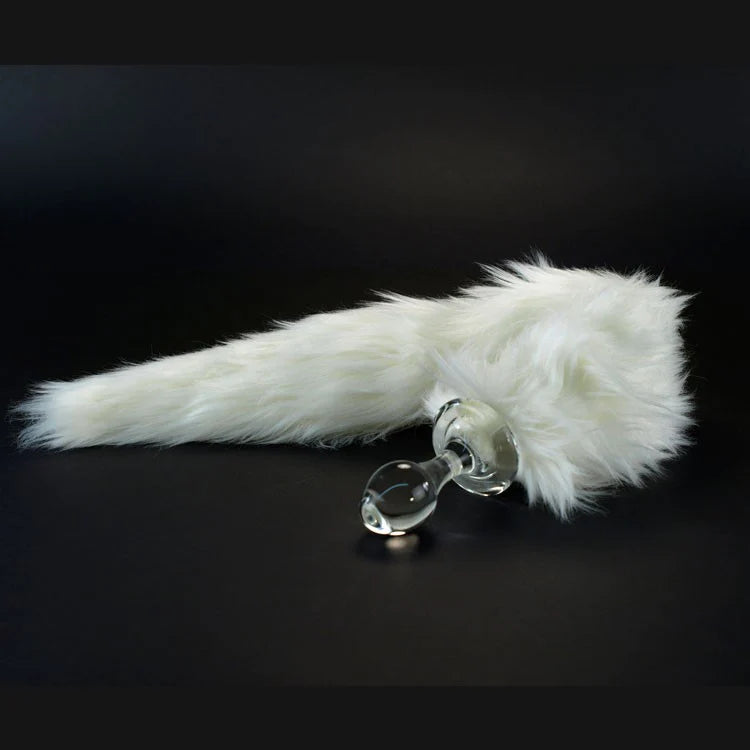 Crystal Minx Faux Fur Tail Plug