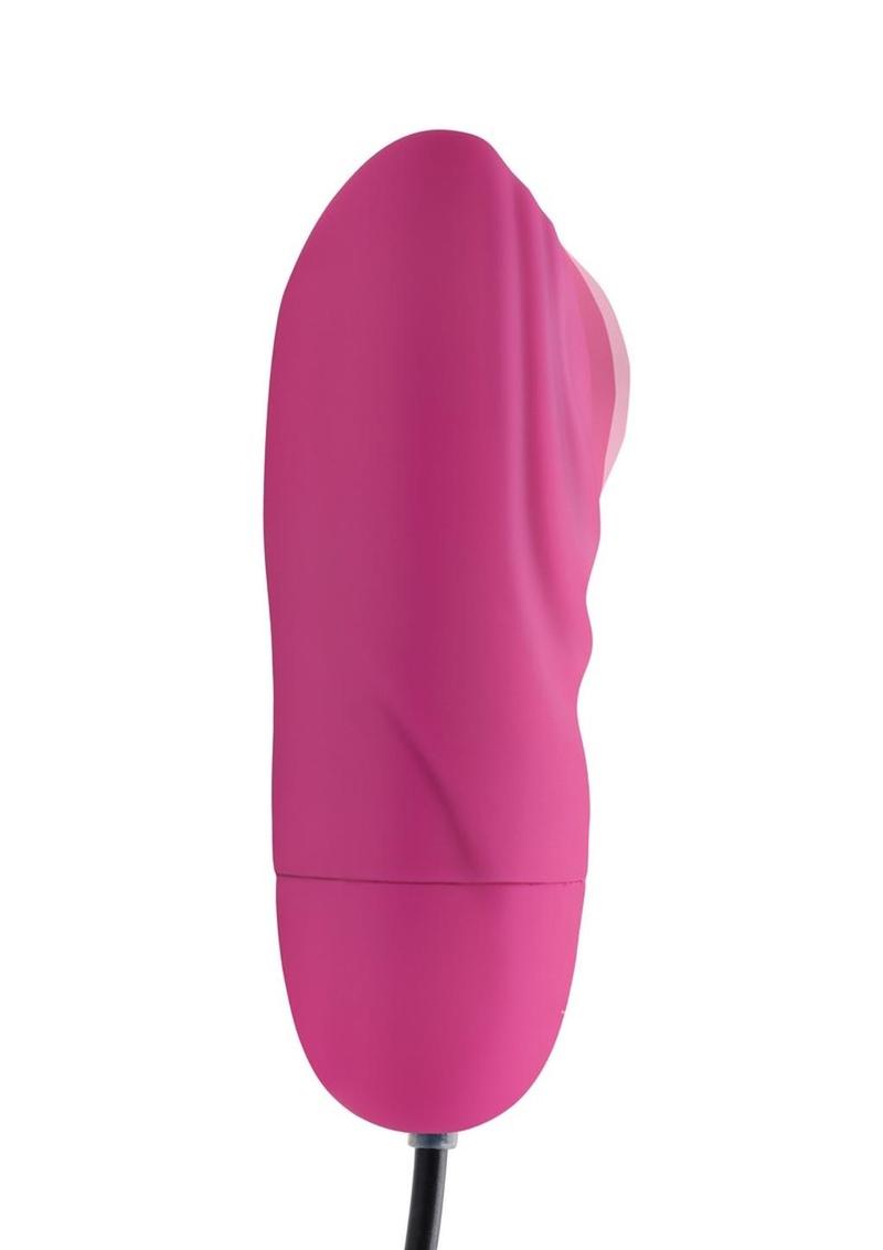 Bang! 7X Pulsing Rechargeable Silicone Bullet Vibrator