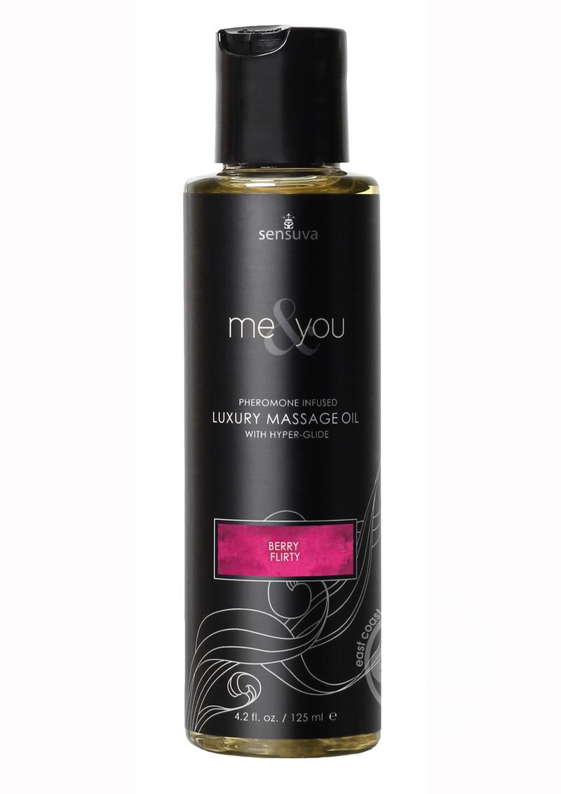 Sensuva Me & You Massage Oil 4.2oz