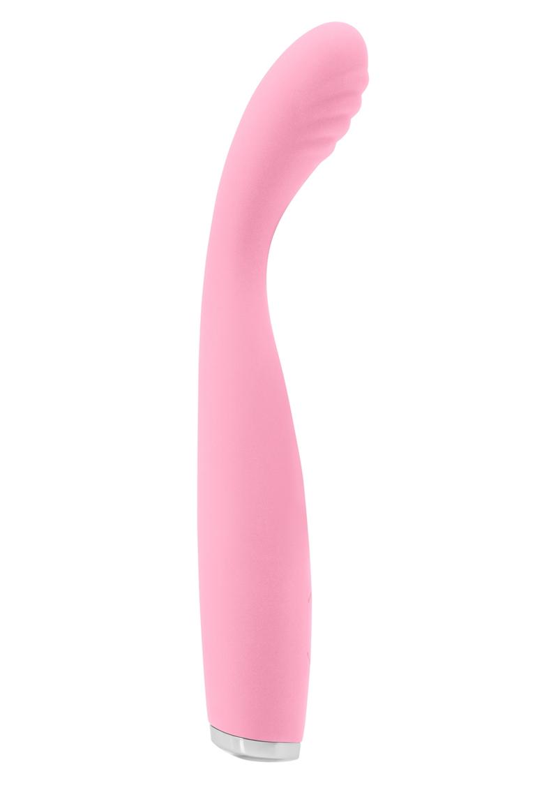 Luxe Lillie Silicone Rechargeable Vibrating Slim Wand Massager