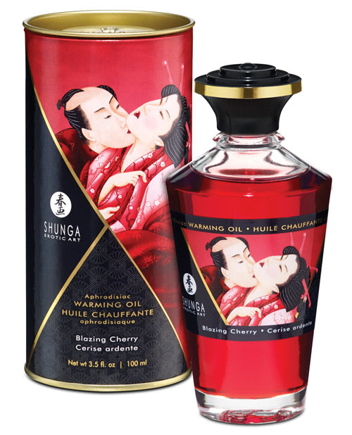 Shunga Warming Oil - 3.5 oz