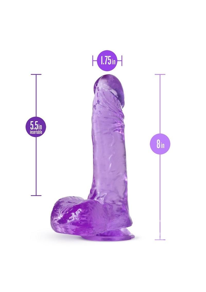 B Yours Plus Rock n' Roll Realistic Dildo with Balls 8in