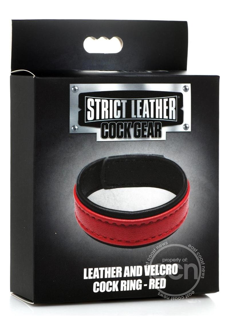 Strict Leather Cock Gear Velcro Leather Cock Ring