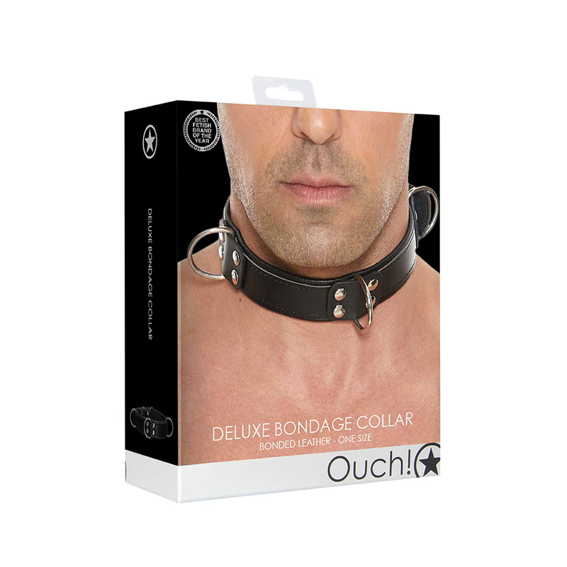 Ouch! Deluxe Bondage Collar One Size