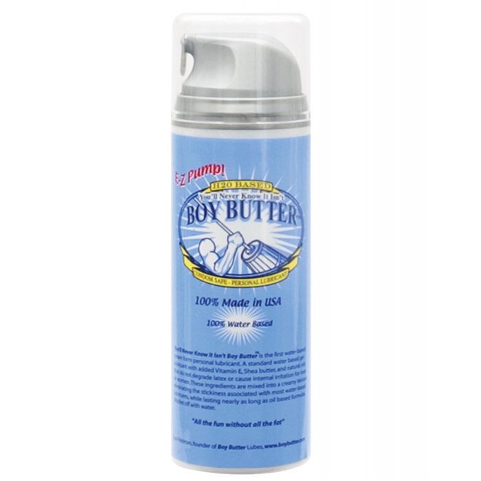 Boy Butter Ez Pump H2O Based Lubricant