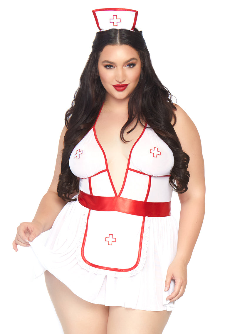 Nightshift Nurse Lingerie Set Q/S