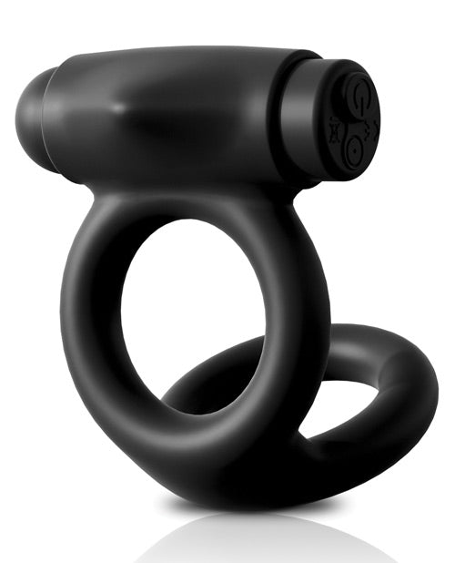 Vibrating Silicone Cock & Ball C-Ring