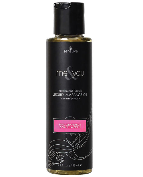 Sensuva Me & You Massage Oil 4.2oz