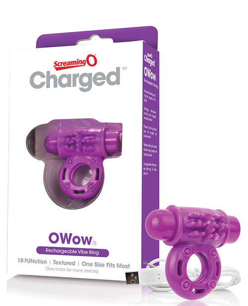 Screaming O Charged OWow Vooom Mini Vibe - The Lingerie Store