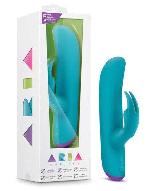 Blush Aria Amplify Aquamarine