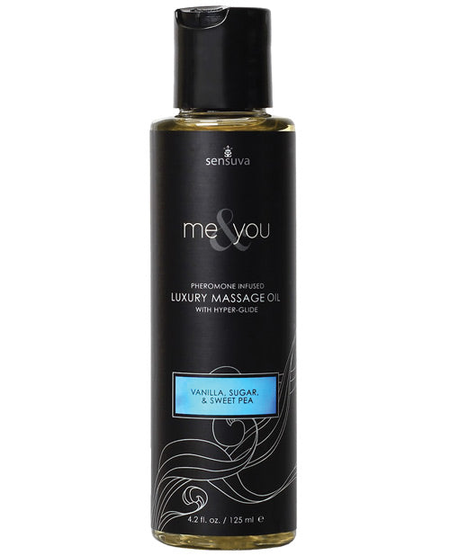 Sensuva Me & You Massage Oil 4.2oz