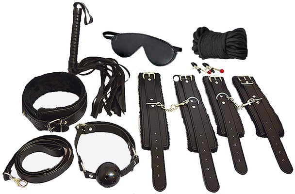 12 Piece Everything Bondage Kit