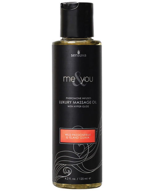 Sensuva Me & You Massage Oil 4.2oz