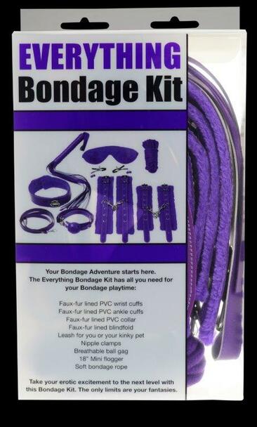 12 Piece Everything Bondage Kit