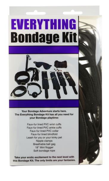 12 Piece Everything Bondage Kit