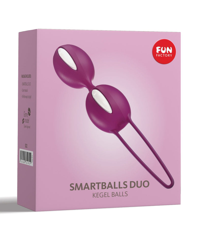 Fun Factory Smartballs Duo - White/Grape