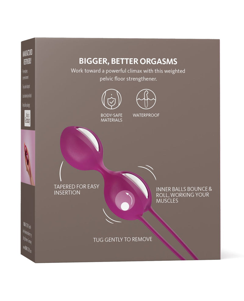 Fun Factory Smartballs Duo - White/Grape