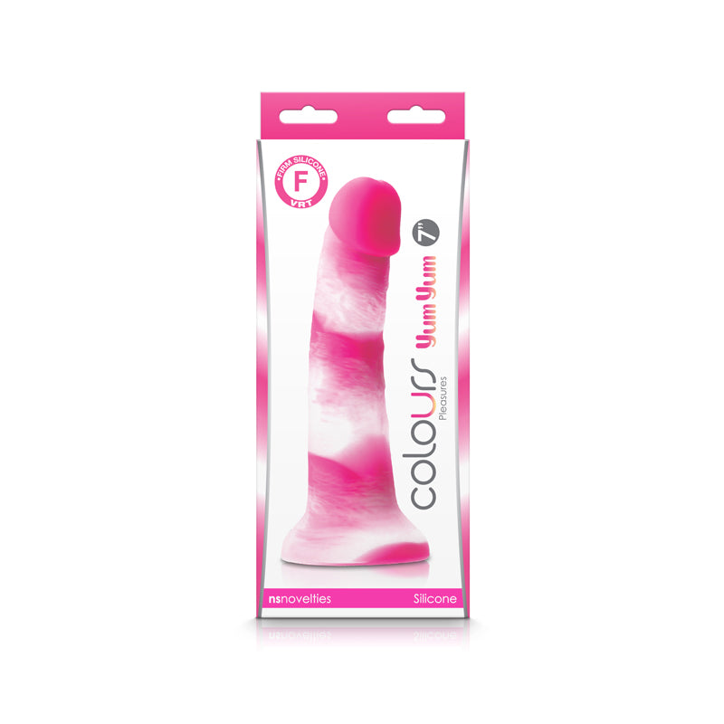 Colours Pleasures Yum Yum Silicone Dildo 7in