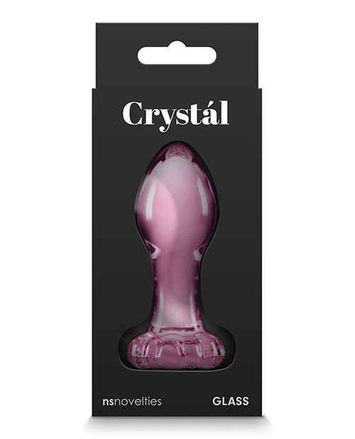 Crystal Flower Butt Plug