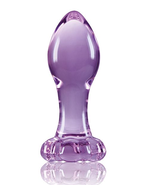 Crystal Flower Butt Plug