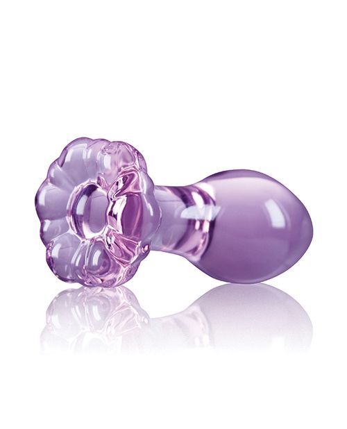 Crystal Flower Butt Plug