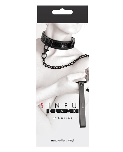 Sinful 1" Collar - The Lingerie Store