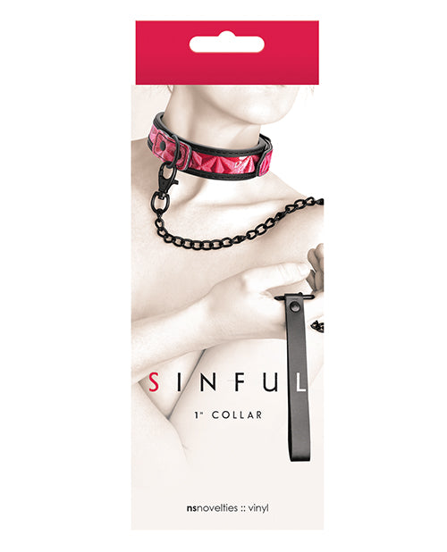 Sinful 1" Collar - The Lingerie Store