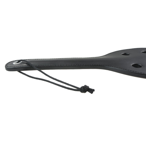 Leather Spanking Paddle With Holes