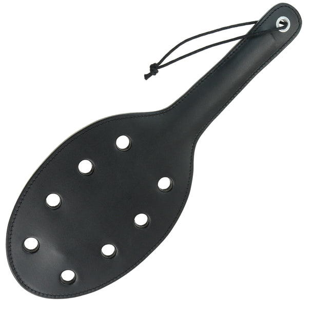 Leather Spanking Paddle With Holes