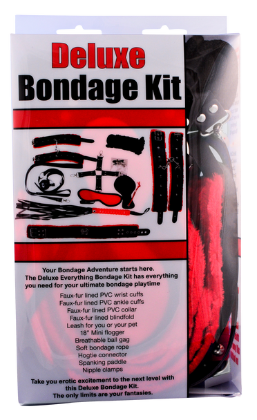 14 Piece Deluxe Bondage Kit
