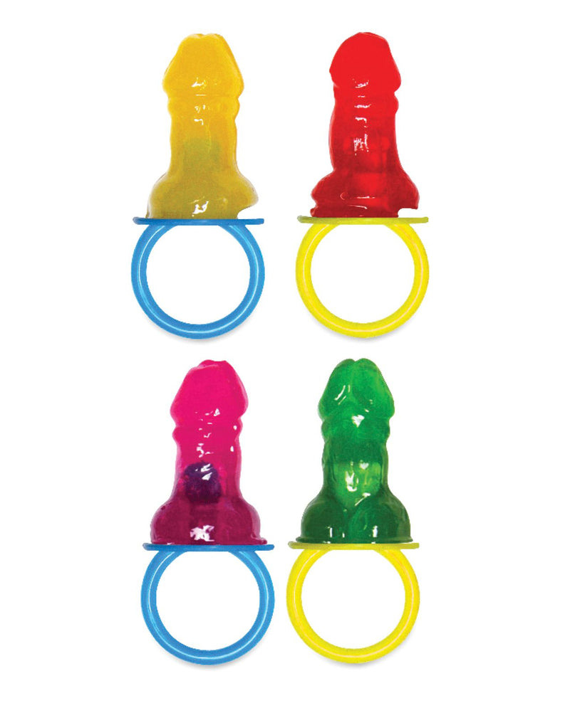 Bachelorette Party Favors Candy Pecker Pacifier Ring