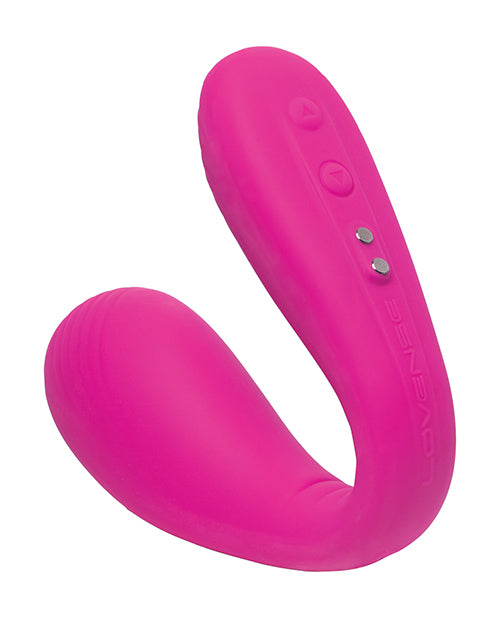 Lovense Dolce Adjustable Dual Stimulator - Pink