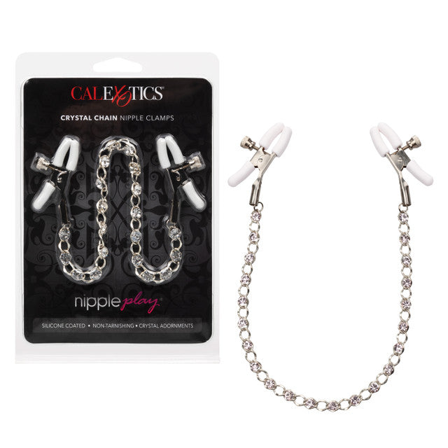 Nipple Play Crystal Chain Nipple Clamps