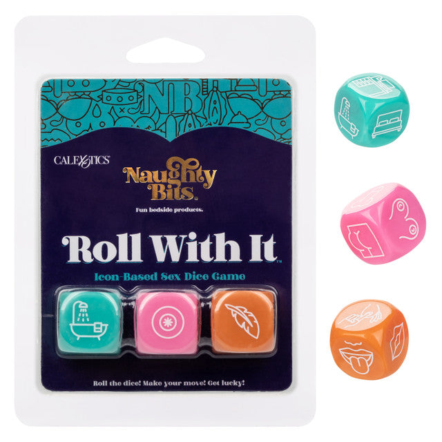 Naughty Bits® Roll With It™  Icon-Based Sex Dice Game