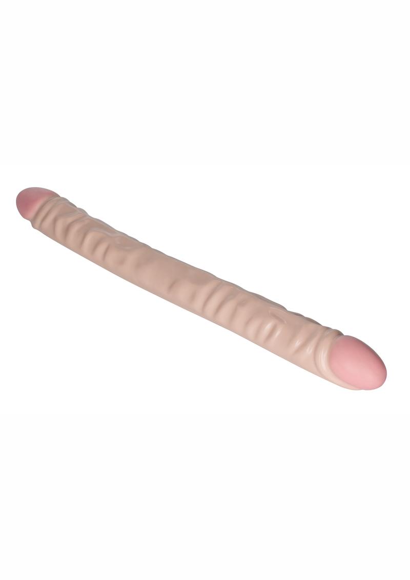 Veined Double Dildo 18in