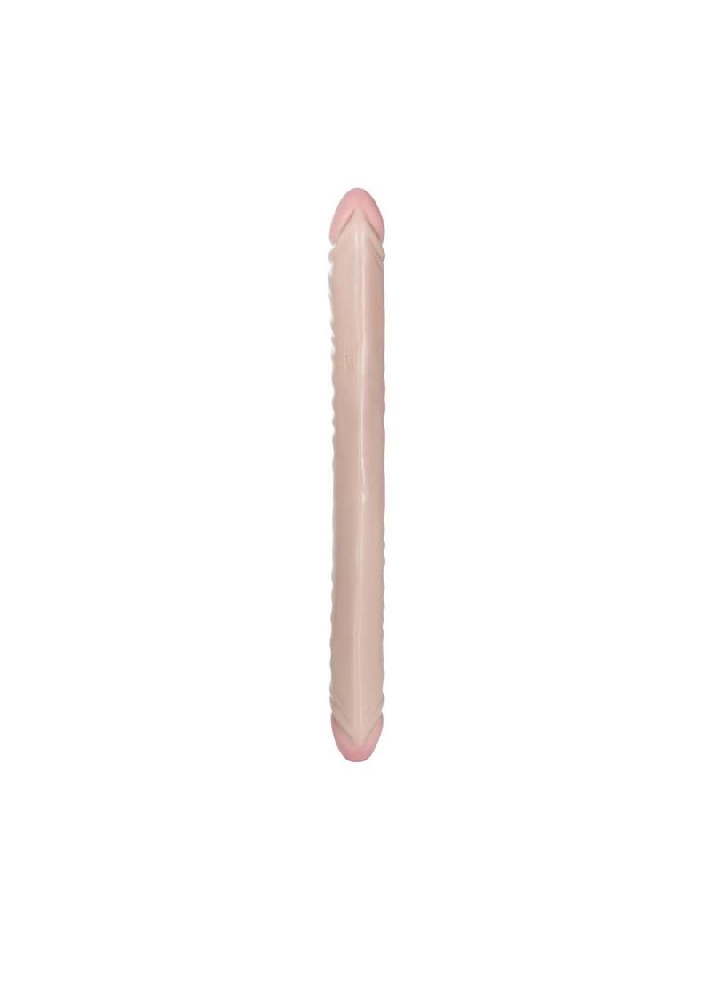 Veined Double Dildo 18in