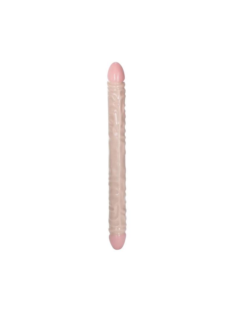 Veined Double Dildo 18in