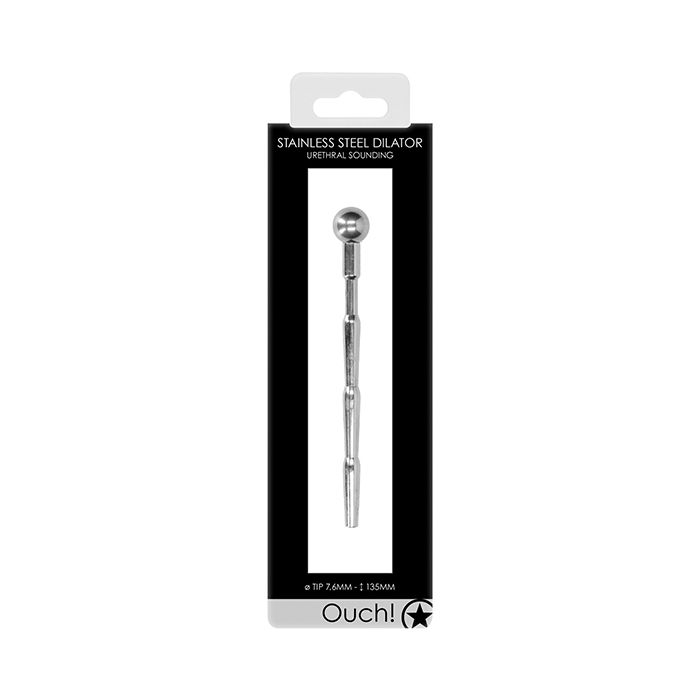 Shots Ouch Urethral Sounding Metal Stick