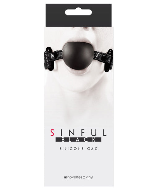Sinful Soft Silicone Gag - The Lingerie Store