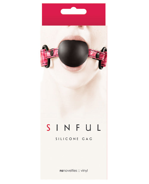 Sinful Soft Silicone Gag - The Lingerie Store