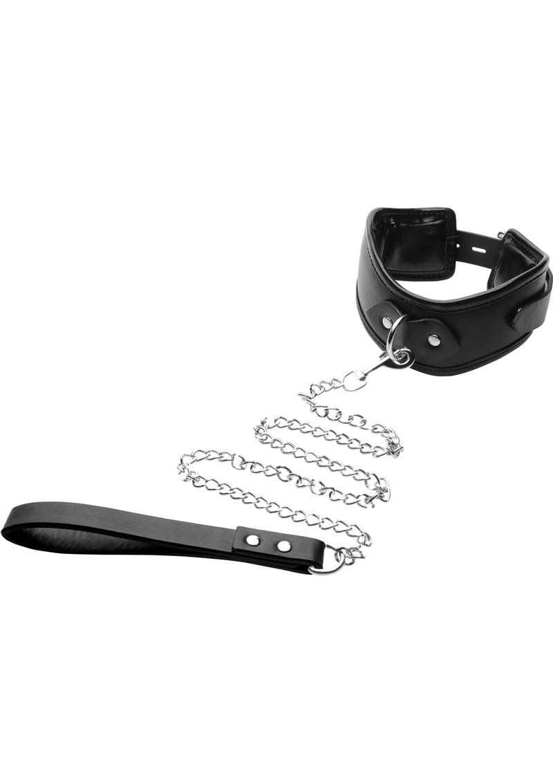 Strict Padded Locking Posture Collar Black