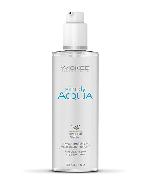 Wicked Sensual Care Simply Aqua Water Based Lubricant - The Lingerie Store