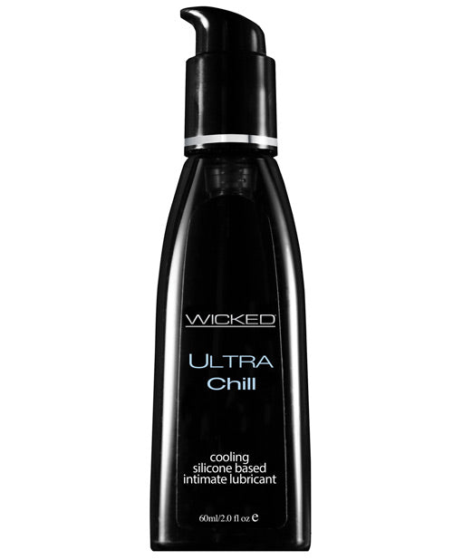 Wicked Sensual Care Ultra Chill Cooling Sensation Silicone Based Lubricant - 2 oz Fragrance Free - The Lingerie Store